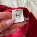 Red oversized knit sweater Size M Photo 1