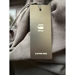 G-Star Raw Black Flocked Hoodie Sweatshirt Dress New With Tags Size Extra Small Photo 6