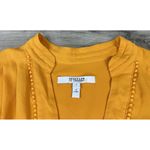 Derek Lam  10‎ CROSBY Yellow Saffron Tiered Dress Sleeveless Silk Blend Sz 4 $550 Photo 5