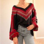 Free People  Copenhagen Thermal Off the Shoulder Blouse Photo 4