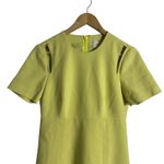 Cinq à Sept Cinq a Sept Alyssa Yellow A-Line Cut Out Short Sleeve Mini Dress Size 4 Photo 5