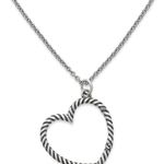 James Avery Heart Charm Holder Necklace Photo 0