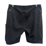 Zella  Black Athletic Biker Shorts Size L Photo 2