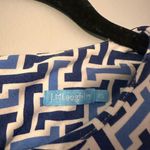 J. McLaughlin Shift Dress with Zipper Back and Pockets, Short Sleeve, Geometric Photo 5