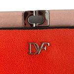 Diane Von Furstenberg NEW  Olivia Graphic Lizard Clutch Shoulder Bag Handbag Photo 4
