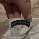 Brandy Melville  White Joggers Photo 1