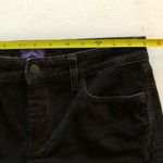 NYDJ  Womens Velvet Barbara Boot Cut Pants Brown 8 Photo 3