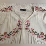 Sugar Lips  boho white embroidered dress Photo 3