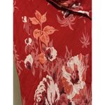 Adrianna Papell NWT  Floral Embellished Fit & Flare Dress Red Colorful Size Small Photo 11