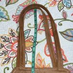 The Sak  brown shoulder bag purse tote three zip close pouches outside pockets Photo 8