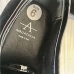 Aquatalia velvet athletic shoes black size 6 lace up fashion sneakers Photo 7