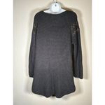 Two LOGG Knit Sweaters Bundle Cream and Grey Studded Classic Biker Size Large Gray Photo 2