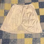 Elegant White Nylon Half Slip Warner’s Photo 0