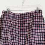 Modcloth [] Hot Button Issue Houndstooth Plaid Pocket Mini Skirt NWT Size Large L Photo 4