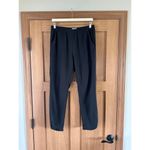 Marine layer Allison Pull On Pant in Black Split Dolphin Hem Women’s size Medium Photo 2
