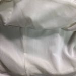 Max Mara  Studio White V-neck Peplum Babydoll Mesh Lined Top Photo 6