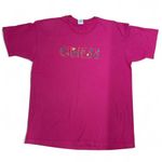 Guess Vintage 90s Women's Pink Oversized Tee Photo 1