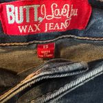 Wax Jean Wax Jeans Butt I Love You Stretch Distressed Denim Skinny Sz 15 Med Wash Hi-Rise Photo 4