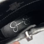 Jessica Simpson NEW Darnina Metallic Harness Pointed Toe Stiletto Ankle Booties Photo 8