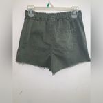 No Boundaries  Dark Green Women's Cargo Shorts Photo 2