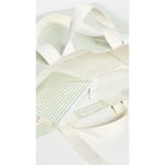 Sunnylife Carryall Beach Bag in La Palma Sage Stipe New Womens Tote Shopper Green Photo 1