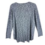 Lisa Rinna Collection Gray Heather Thermal Dolman Sleeve Round Neck Top Size L Size L Photo 3