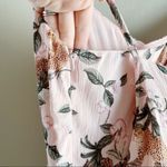 MINKPINK NWT • Wild Leopard Ruffle Midi Dress in Pink, Size Small Photo 14