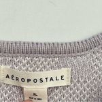 Aeropostale Lavender Checkered Cropped Sweater Cami Size XL Photo 10