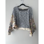 Anthropologie Saturday Sunday Women's Flora Printed Sweatshirt Dolman Size Med Photo 2