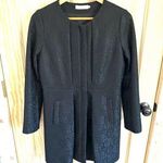 Anne Fontaine Black Lace Zip Jacket Dress. Size 40/6US. Photo 0