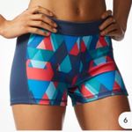 Adidas  Women's Techfit Multi Color 3" Printed Tight Shorts Size S Photo 0