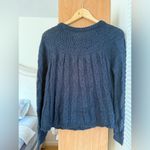 Hollister  Dark Blue Cable Knit Sweater Photo 3