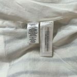 Loft Ann Taylor  White and Navy Blue Striped linen Blazer Jacket Size Medium Photo 7