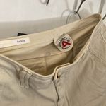 Cycle of Italy women's size 27 low waist cotton gold studded beige chino pants Photo 4