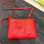 Madewell The Puff Crossbody Bag in Red Leather Photo 8