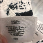 Evan Picone Black Label by  Black & White Pleated Fit & Flare Dress Size 8 Photo 12