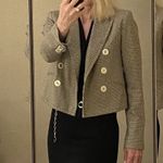 Veronica Beard  Nevis Cropped Plaid Blazer Jacket Size 2 Photo 14