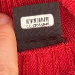 Unbranded Women's XS Red Luxury Silk Cotton Blend Turtleneck Ribbed Knit Sweater Photo 8