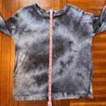 RUE21 Vintage Funky 1990's Blue Tie Dye Crew Neck Shirt Long Sleeve Size XS Photo 7