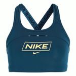 Nike Pro Swoosh Sports Bra Teal Blue Size Small DQ5252-460 Photo 0