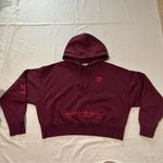 Adidas  Trefoil Logo Play Cropped Hoodie Photo 1