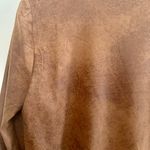 NWT Lauren Vidal Faux Suede Leather Dress 3/4 Sleeve, v Photo 5