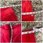 Juicy Couture  Red Velour Track Pants S Gold Logo Y2K Retro Preppy Loungewear Photo 3