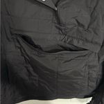 Love Tree  Black Ultra Light Packable Jacket Snap Front Pullover Women’s Medium Photo 3