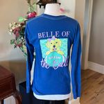 Blue Long Sleeve Shirt with Puppy Dog Photo 6