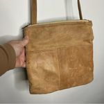 Noonday Collection Adwa fold over crossbody clutch bag small size‎ Tan Photo 5