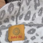 Women’s M/L Ruby Rd open front tunic sweater cardigan w pockets. L. Cougar Gray Size undefined Photo 3