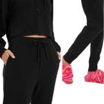 UGG  Womens Ericka Black Relaxed Lounge Sweatpants Jogger Pants NWT Size XL Photo 2