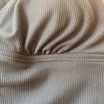 No Boundaries  Juniors' Ribbed Cropped Tankini Top, Size L (11-13) Photo 5