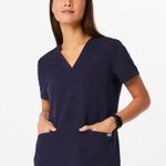 FIGS Like new Casma Three-Pocket Scrub Top™ Women's Navy Top Photo 1